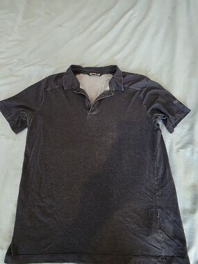 Arc'teryx Navy Short-Sleeve Polo